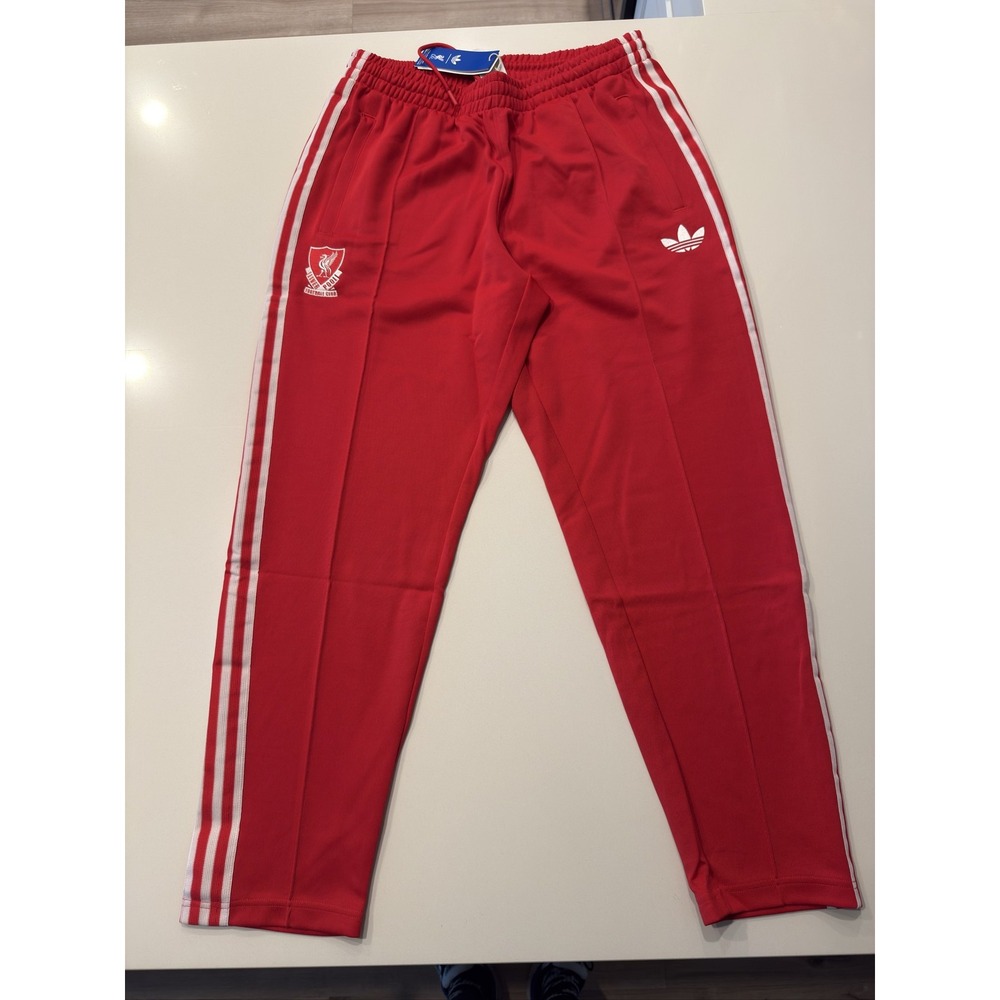 Adidas Liverpool OG Track Pants Men's L Pure Ruby JZ0139 Football Soccer